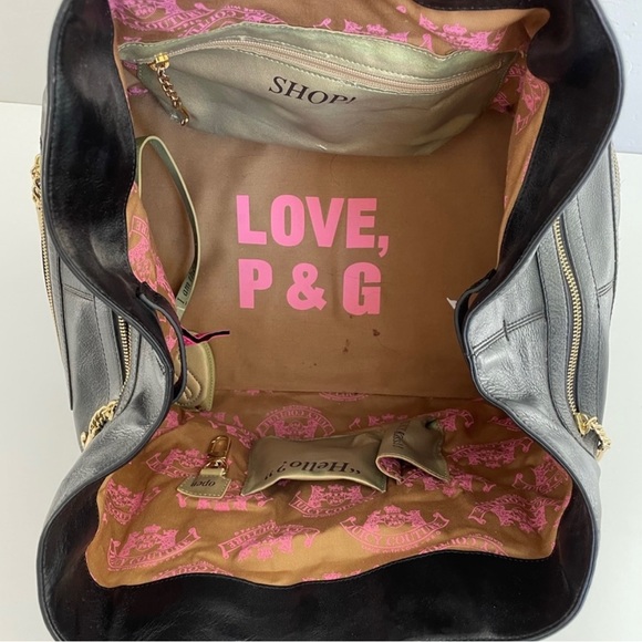 Y2K JUICY COUTURE Leather Bag - Picture 8 of 10